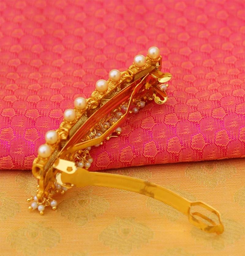 Designer Gold Plated Hair Pin URSHI COLLECTIONS 2468646