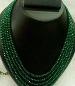 Royal Green 5 Line Onex Beads Mala