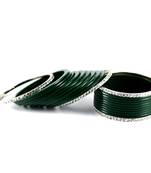 Dazzling Green  Color Bangles