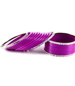 Striking Rani Color Bangles