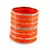 Stylish Orange Color Bangles