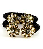 Classy Black Color Bangles  Stretchable