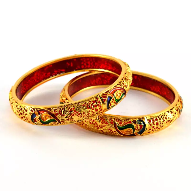 Antiqe Golden Color Bangles