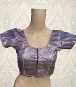 Dark Blue Color Saree Blouse