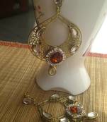 Red Gold Earrings-05083