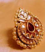 Rajwara Madmawati Adjustable Cocktail Ring