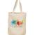 Igypsy ecofriendly digital print natural cotton canvas casual tote bags