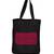 Igypsy ecofriendly digital print black cotton canvas casual tote bags