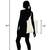 Igypsy ecofriendly digital print black cotton canvas casual tote bags