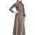 Modest Forever Grey Botton Down Coat Abaya