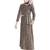 Modest Forever Grey Botton Down Coat Abaya