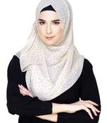 Cream Small Polka Dots Hijab