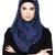 Blue Small Polka Dots Hijab