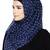 Blue Small Polka Dots Hijab