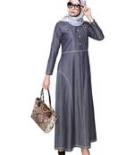 Modest Forever Modish Denim Abaya