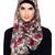 Multi Color Floral Print Instant Hijab