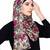 Multi Color Floral Print Instant Hijab