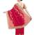 Indian women meganta designer patch and moti and floral design Raw Silk saree with blouse