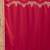 Indian women meganta designer patch and moti and floral design Raw Silk saree with blouse
