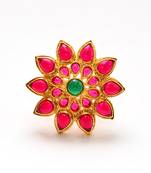 Gold ruby Finger-Ring