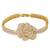 shaze Gold-Plated Rose Floral Bracelet for Women/Girls Gift | Gift for Grilfriend
