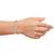 shaze Gold-Plated Rose Floral Bracelet for Women/Girls Gift | Gift for Grilfriend