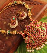 Gorgeous Temple Designer Necklace Set