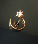 Diamond Stone Elegant Look Designer Nose Pin