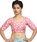 Pink Color Cotton Padded Blouse