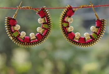 embroidered pearl hoops 1