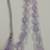 Lavender quartz gemstone plain hand polished tumble beads necklace gsn59
