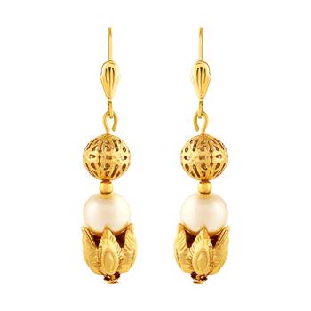 Marvellous Gold Plated Necklace Mala Set For Women 4