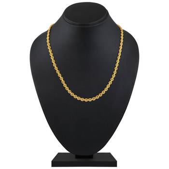 Elegant Party Wear Gold Plated Chain For Unisex 2