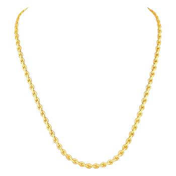 Brilliant Party Wear Gold Plated Chain For Unisex 1