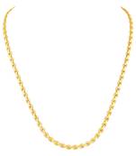 Brilliant Party Wear Gold Plated Chain For Unisex