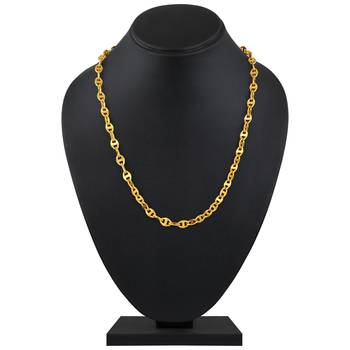 Appealing Party Wear Gold Plated Chain For Men 2