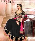 Majestic heavy hand worked anarkali salwar kameez by celina jaitley