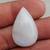 39.8cts royal splendid rainbow moonstone pear shape 30x20x9 mm cab gemstone