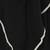 Black black draped abaya moss crepe/ lace arab islamic abaya