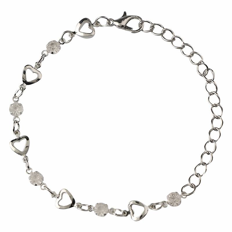 Efulgenz Jewellery Combo of Designer Adjustable Charm Bracelet for