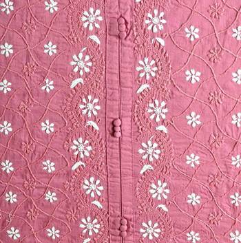 Wine embroidered cotton kurtas-and-kurtis 4