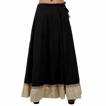 Black Cotton skirts 2
