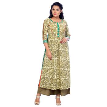 Green none cotton salwar 1