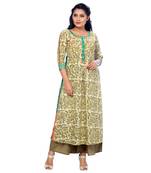 Green none cotton salwar