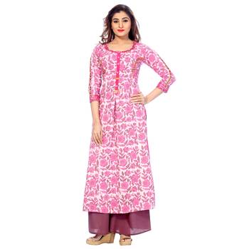 Pink none cotton salwar 1