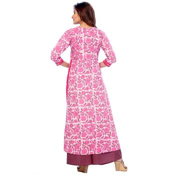 Pink none cotton salwar 2