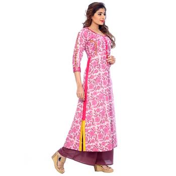 Pink none cotton salwar 3