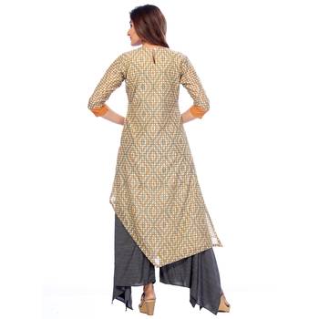 Beige none chanderi salwar 2