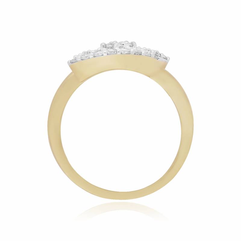 0.61ctsDiamond Ring-18kt yellow gold Ring-Anniversary gift-Wedding Ring