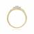 0.25cts diamond Ring-18kt yellow gold Ring-Engagement Ring-Pressure set Ring